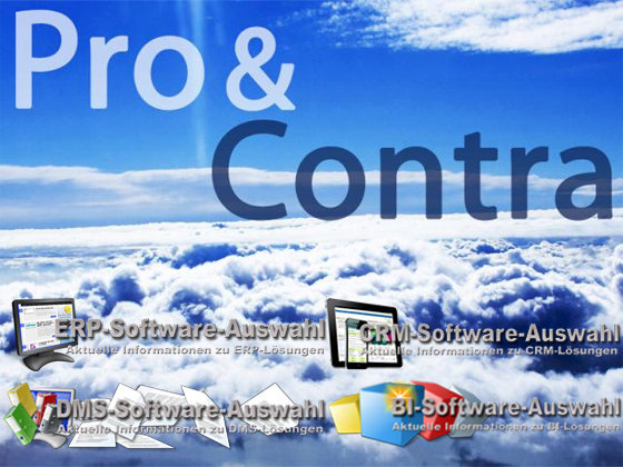 Pro Contra Cloud ERP CRM DMS ECM BI