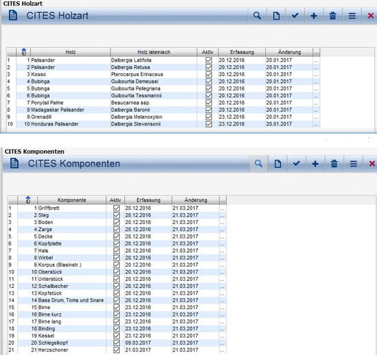 CITES Screen eNVenta